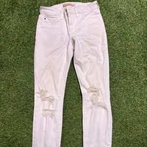 Joe's Jeans "The Icon" White Skinny‎ Jeans (W 26)